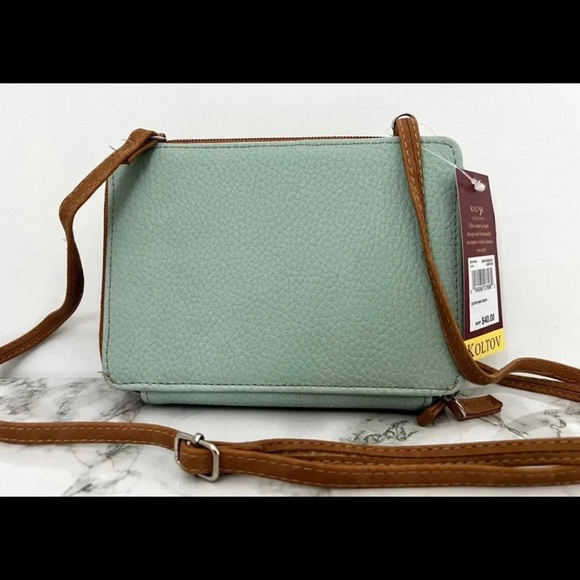 koltov Bags Koltov Mint Crossbody Bag Poshmark